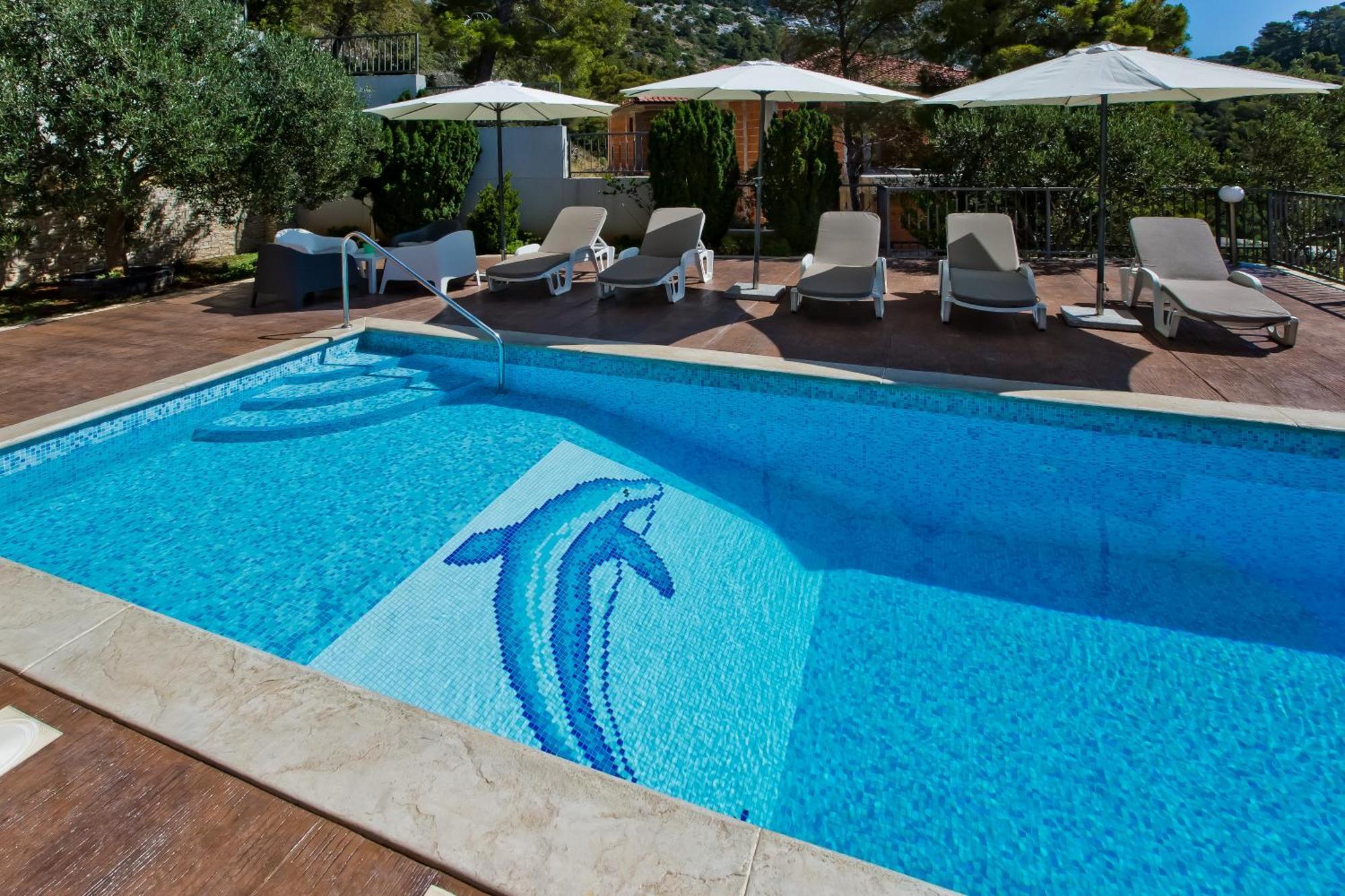 Luxurious Apartments Maslina With Beach มิลนา ภายนอก รูปภาพ